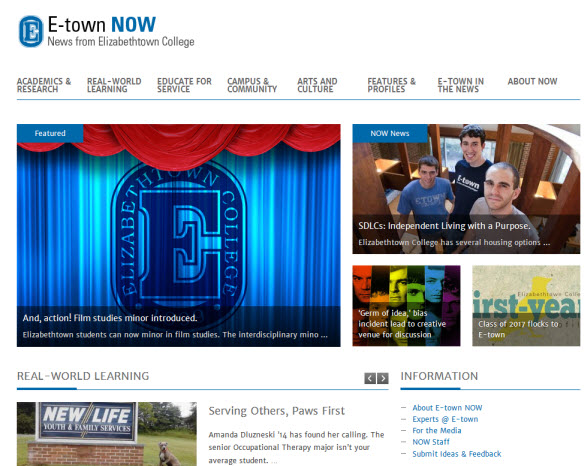 E-town NOW Launches