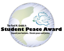 A Grand for a Good Cause: Student Peace Award Offers $1,000 for Research Project