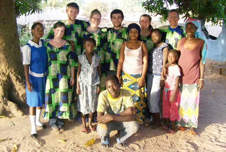 Elizabethtown Students ‘Recharge’ Over Winter Break in West Africa