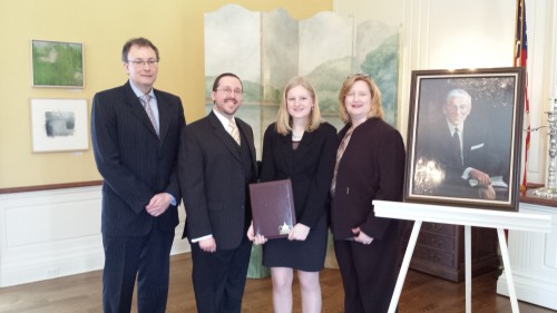 Erin Krause Wins James A. Finnegan Fellowship