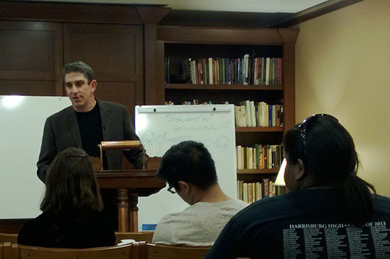 Recap: Engineer-Turned-Poet Richard Blanco Shares Experiences of “Home” With E-town Students
