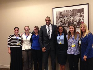 elizabethtown college students at AACS conference