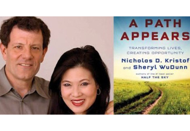 Nicholas D. Kristof’s ‘Path Appears’ Inspires E-town RAs