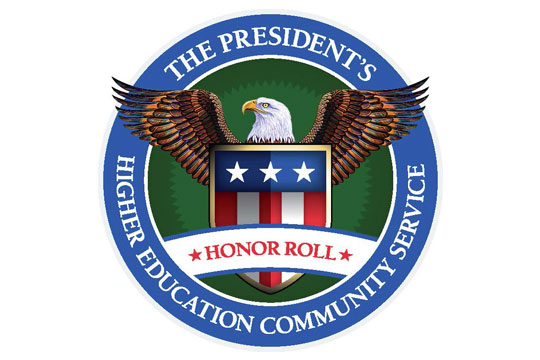 2015 President’s Higher Education Community Service Honor Roll with Distinction