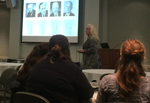 E-town Faculty Lecture Series presentation highlights corporate communication