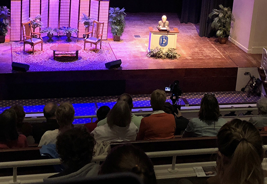 Karen Armstrong discusses compassion at Elizabethtown College Ware lecture