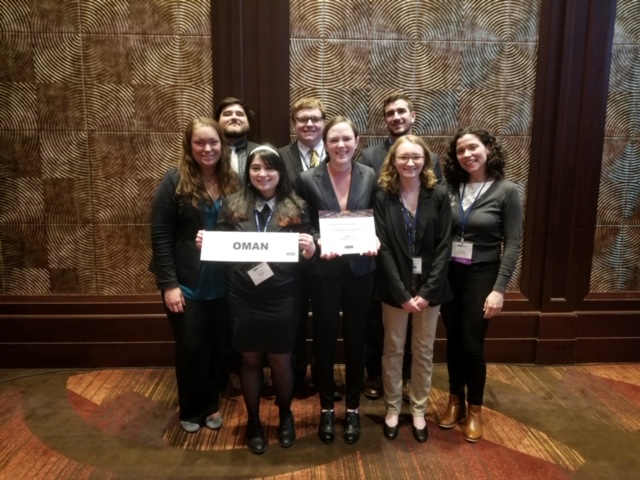 Elizabethtown College Students Receive Honorable Mention, Best Position Paper at National United Nations Conference