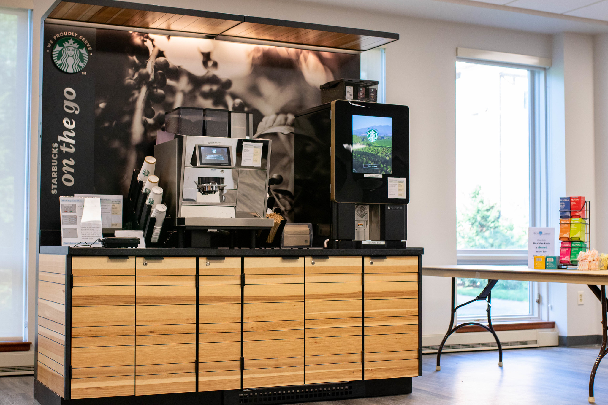 The Perfect Study Buddy Starbucks Coffee Kiosk Now Open At High