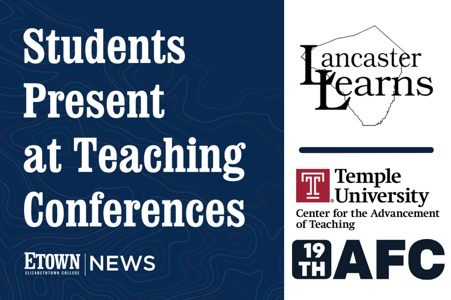 Lorenzen, Students Present at Teaching Conferences