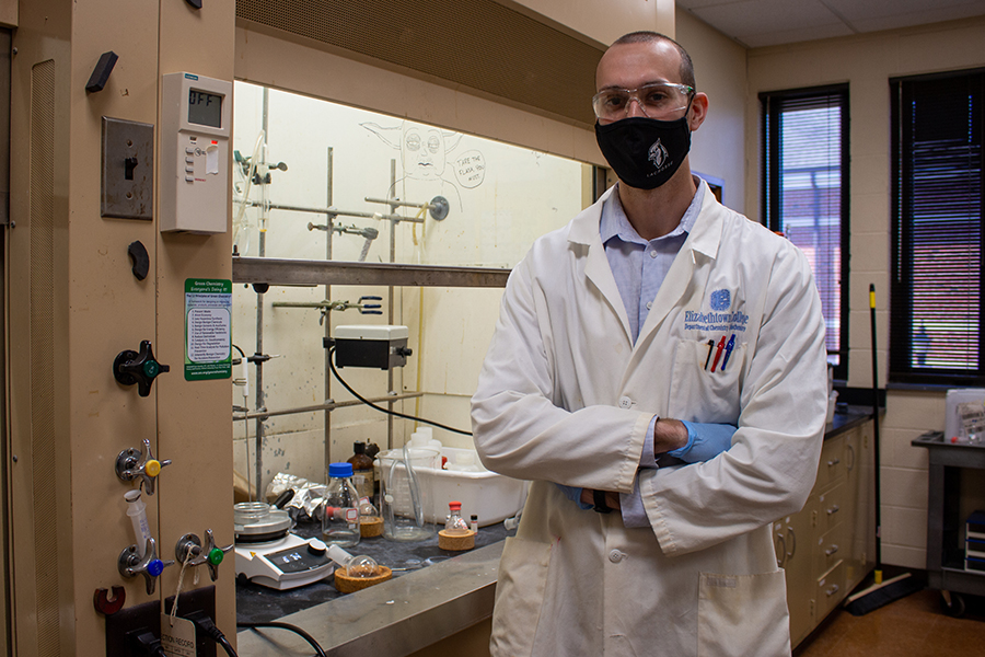 Etown Chemistry Student Honored for his Academic Achievement