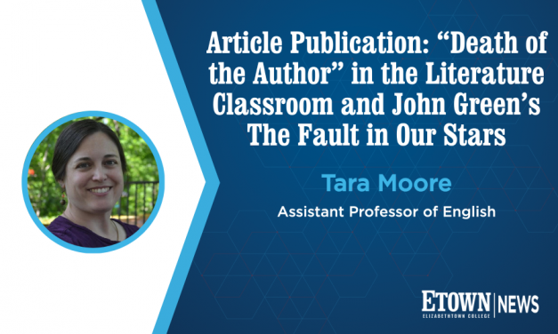 English Professor Publishes Article in Children’s Literature in Education Journal