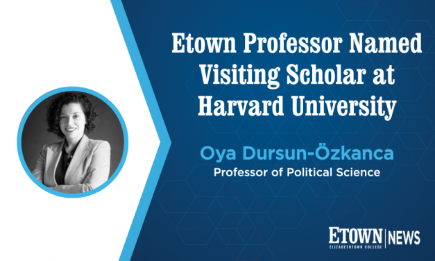 Elizabethtown College Professor Named Visiting Scholar at Harvard University