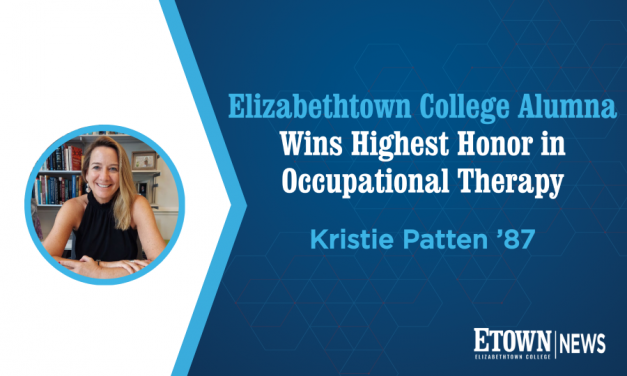 Elizabethtown College Alumna Wins Highest Honor in Occupational Therapy