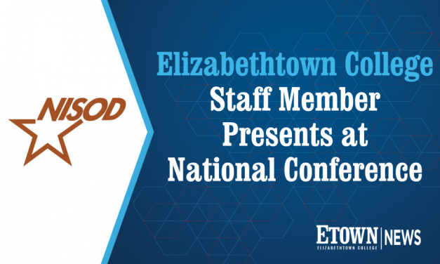 Elizabethtown College Staff Member Presents at National Conference