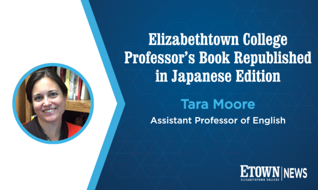 Elizabethtown College Professor’s Book Republished in Japanese Edition