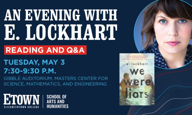 Elizabethtown College Hosts Best-Selling Author E. Lockhart