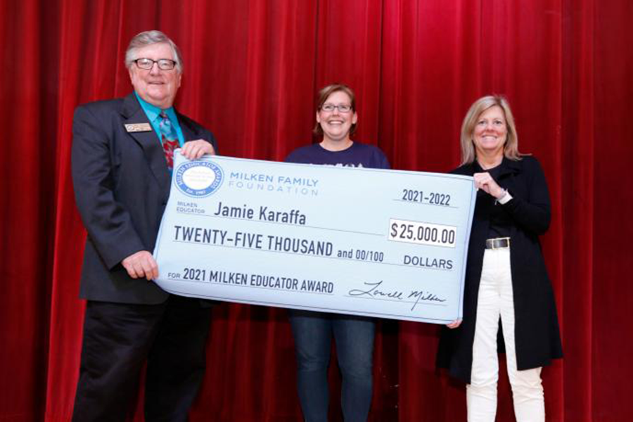 Elizabethtown College Alumna Receives Prestigious $25,000 Milken Educator Award