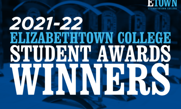 Elizabethtown College Announces 2021-22 Student Awards Winners