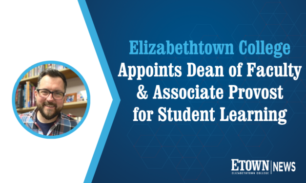 Skillen Appointed Dean of Faculty & Associate Provost for Student Learning at Elizabethtown College