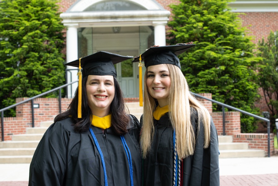 Elizabethtown College’s 2022 Commencement Ceremony Held Special Meaning for Mother-Daughter Duo