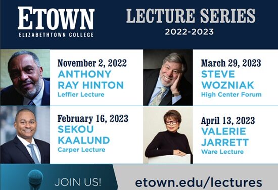 Elizabethtown College Announces 2022-23 Lecture Series
