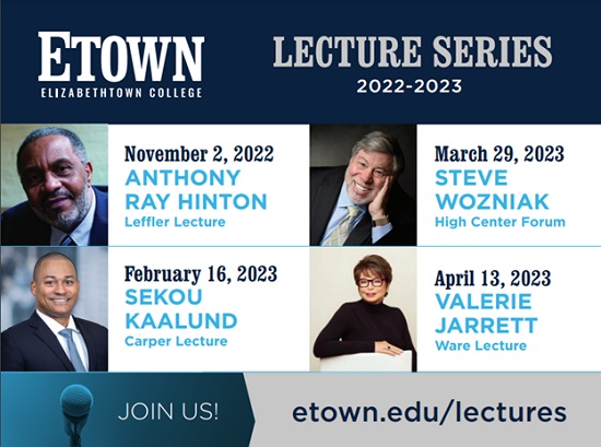 Elizabethtown College Announces 2022-23 Lecture Series
