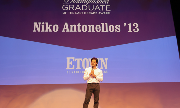 Antonellos Presented with Distinguished Graduate of the Last Decade (GOLD) Award During Homecoming Celebration