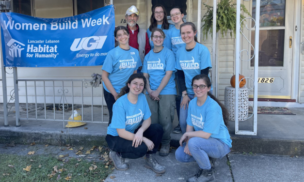 Elizabethtown College Society of Women Engineers Participates in Women Build Week