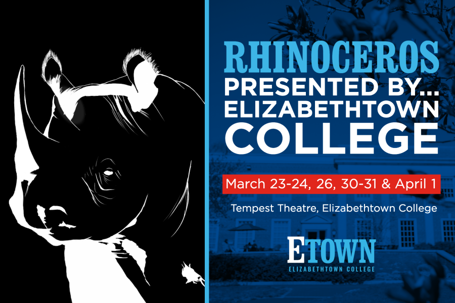 Elizabethtown College to Perform “Rhinoceros” as Spring Production