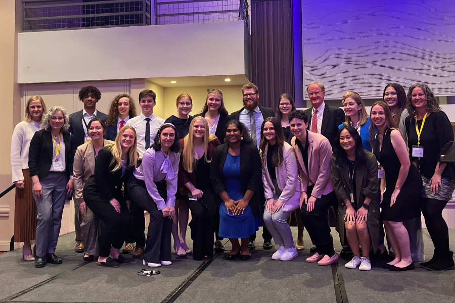 Elizabethtown College Students Participate in 2023 National Stamps Scholars Convention