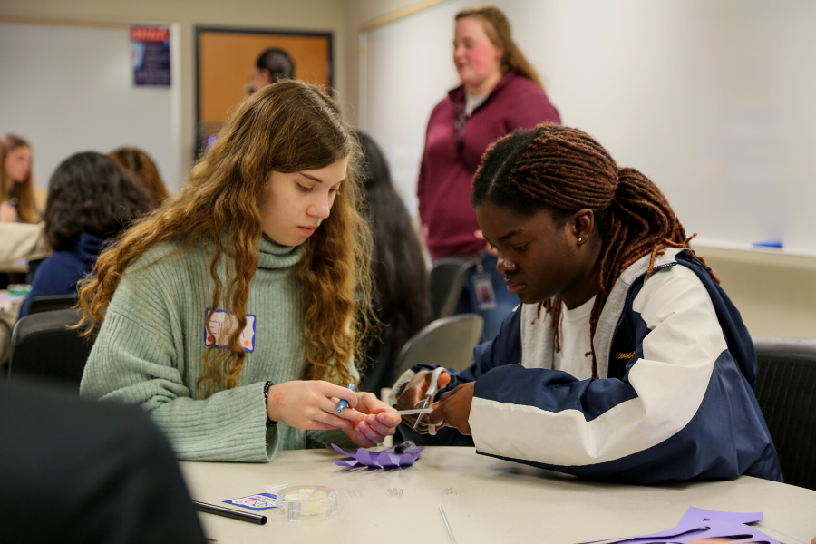 Elizabethtown College Students Introduce Local High School Girls to Engineering Through Hands-on Event