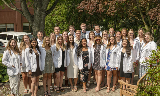 Elizabethtown College Physician Assistant Program Celebrates Student Milestone at Moving Up Ceremony