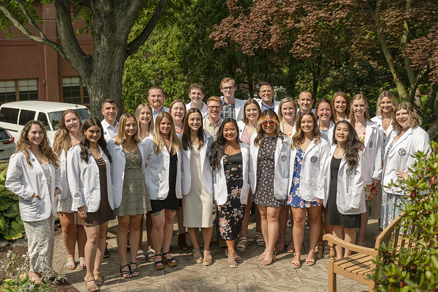 Elizabethtown College Physician Assistant Program Celebrates Student Milestone at Moving Up Ceremony