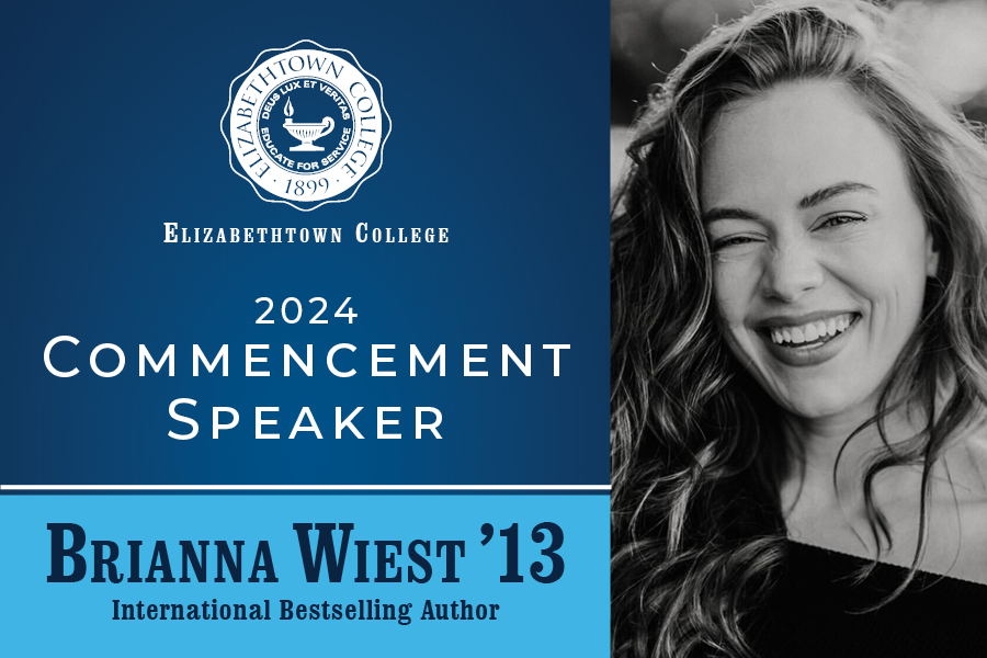 International Bestselling Author & Alumna Brianna Wiest ’13 to Serve as Elizabethtown College’s 2024 Commencement Speaker