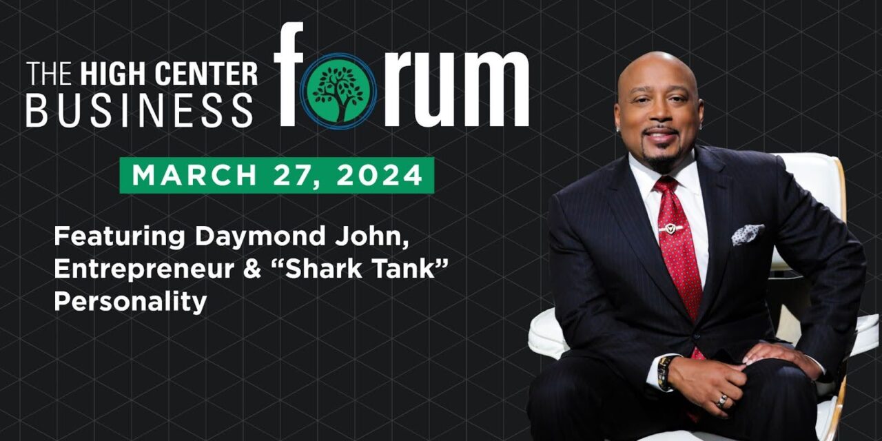 Elizabethtown College’s High Center Hosts CEO and Founder of FUBU Daymond John at Annual Business Forum on March 27