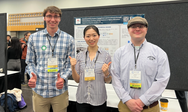 Elizabethtown College Computer Science Students Present Innovative, AI-Driven Research Project at National Conference