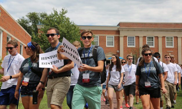 Traditions at Etown: Blue Jay Walk