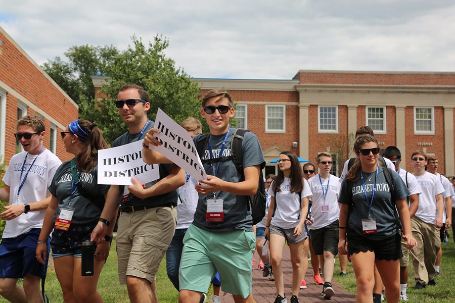 Traditions at Etown: Blue Jay Walk