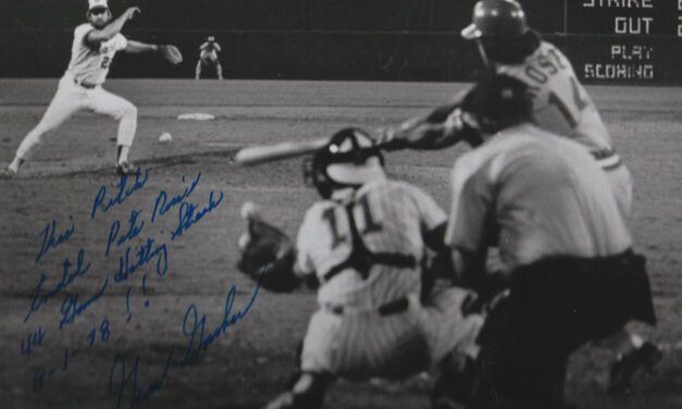 On This Day: Aug. 1, 1978 | Gene Garber ‘69 Ends Pete Rose’s Historic Hit Streak