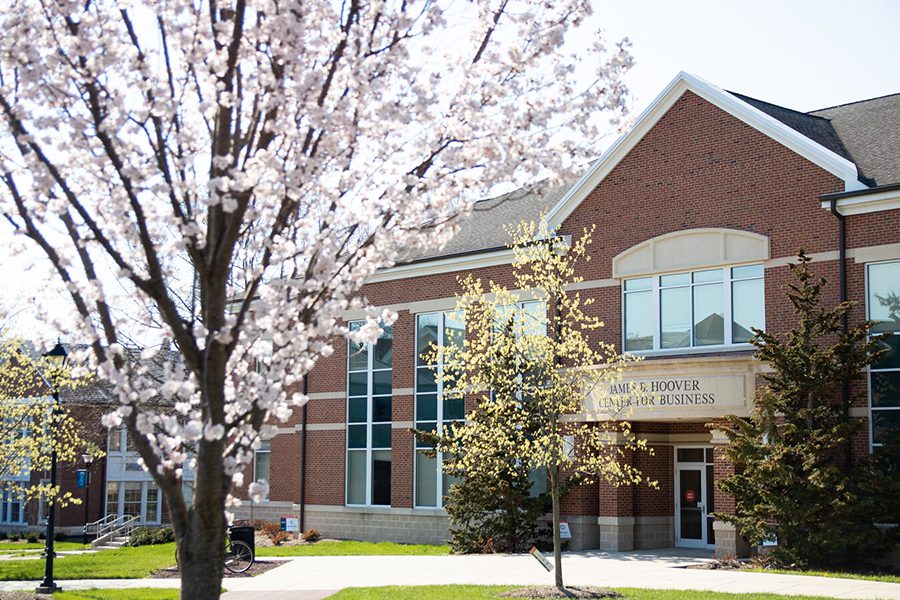On This Day: Sept. 14, 2006 | The James B. Hoover Center for Business is Dedicated