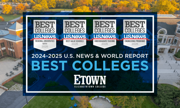 Elizabethtown College Ranks Among Nation’s Best in 2024-25 U.S. News & World Report Lists