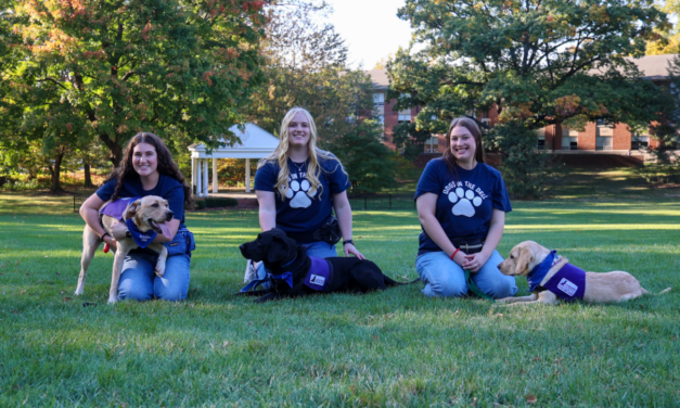 Student-Led Service Dog Training Program Continues to Grow at Elizabethtown College