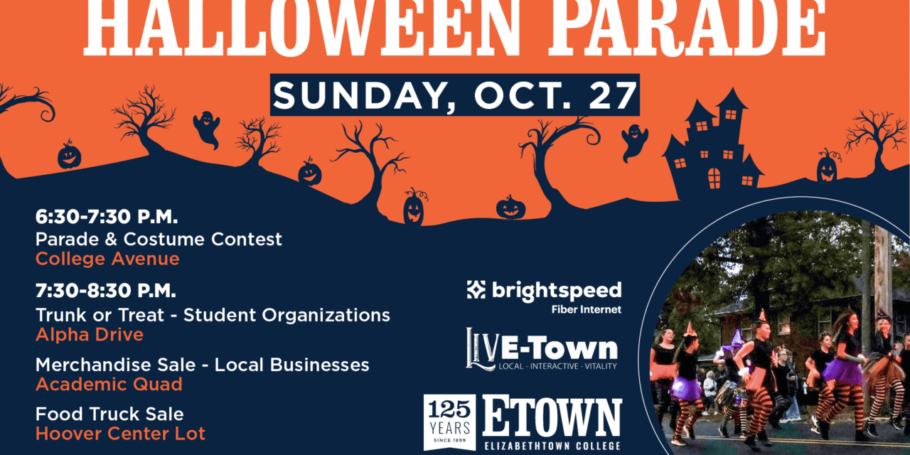 Elizabethtown College Partners with LIV-Etown for the Third Annual Halloween Parade