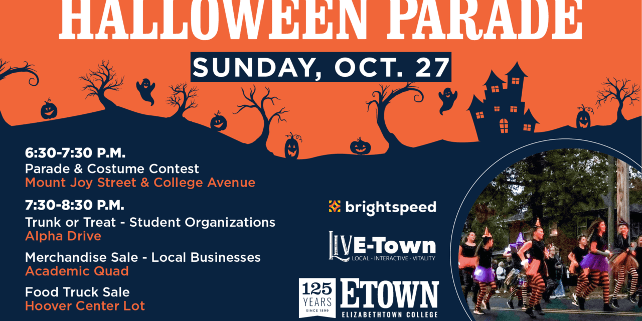 Elizabethtown College Partners with LIV-Etown for Second Third Halloween Parade