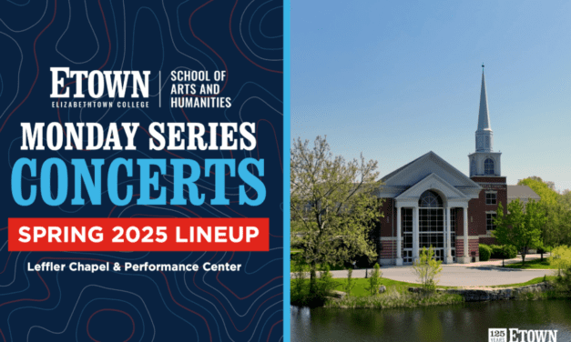 Elizabethtown College Announces Spring 2025 Monday Series Concert Lineup