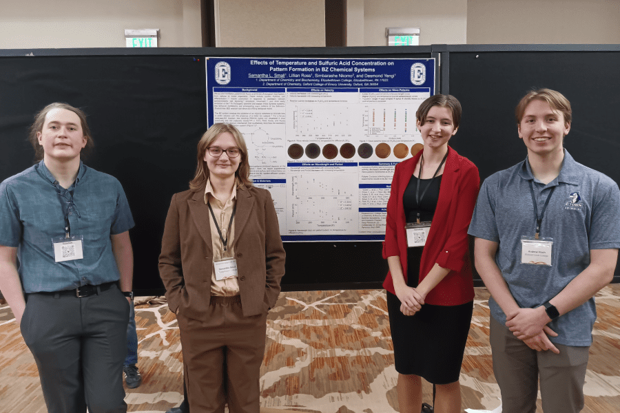 Elizabethtown College School of Sciences and Health Students Present at National Conference