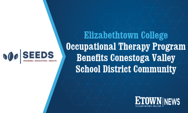 Elizabethtown College Occupational Therapy Program Benefits Conestoga Valley School District Community