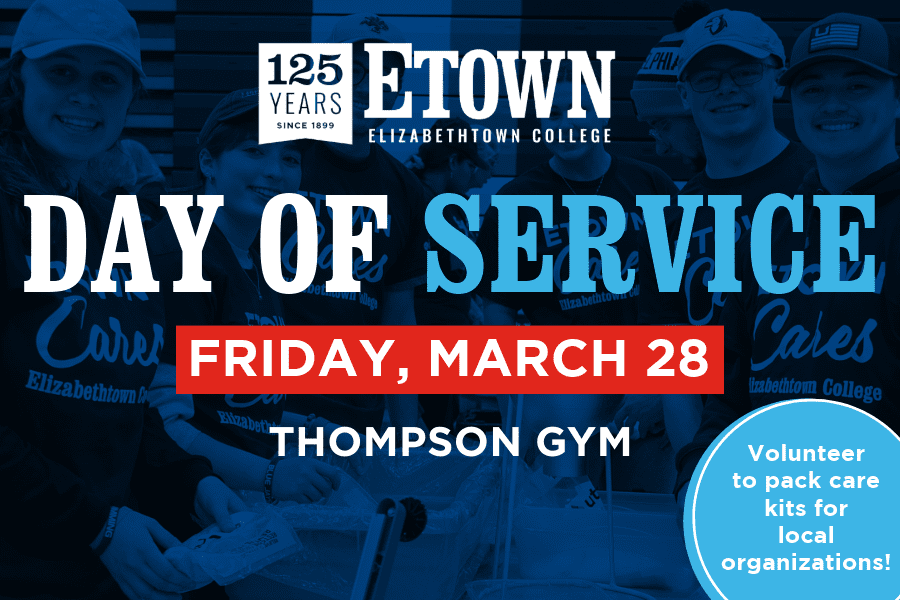 Elizabethtown College to Host Annual Spring Day of Service on March 28