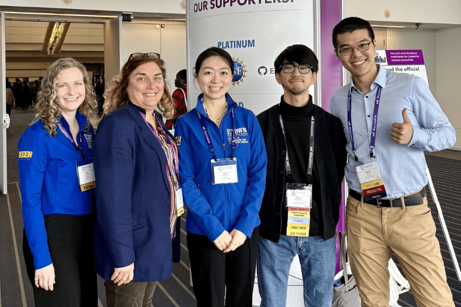 Elizabethtown College Well-Represented at Computer Science Symposium; Data Science Major Wins Research Competition