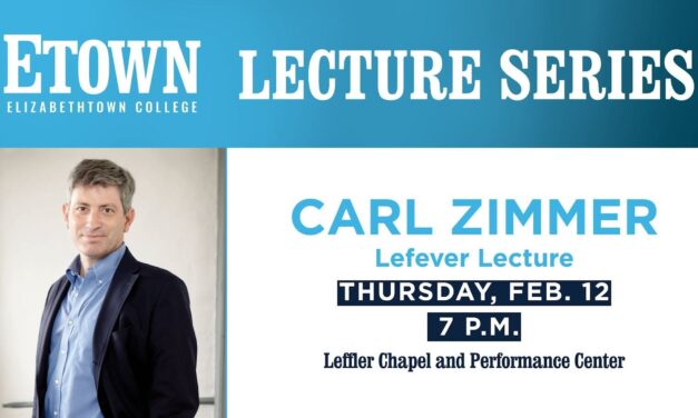 Renowned Author and Journalist Explores AI and the Future of Science at Elizabethtown College on Feb. 12